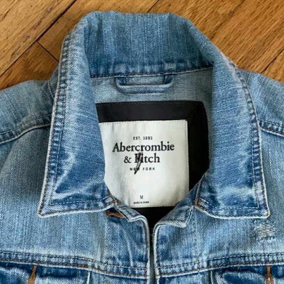 Abercrombie & Fitch Tops - Denim vest in EUC